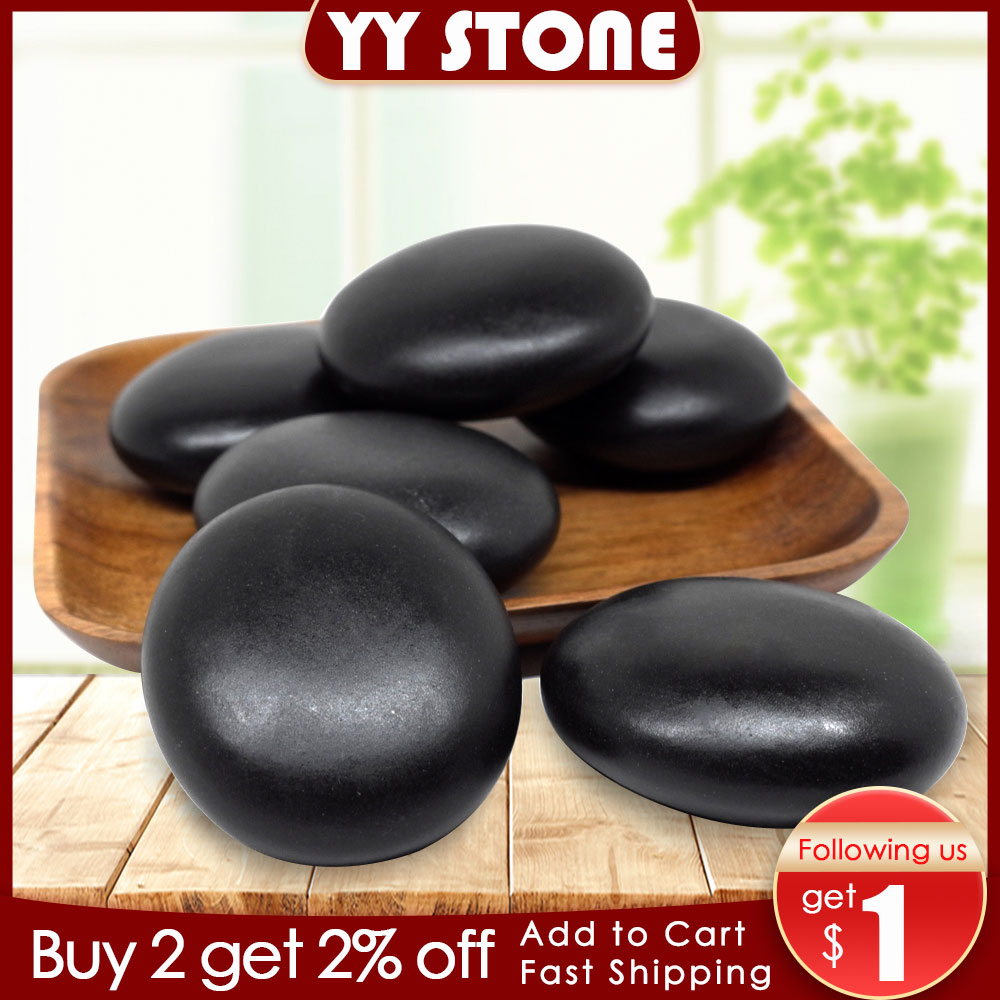 Spa Wellness Locations - 6x7cm Spa Hot Stone Beauty Stones