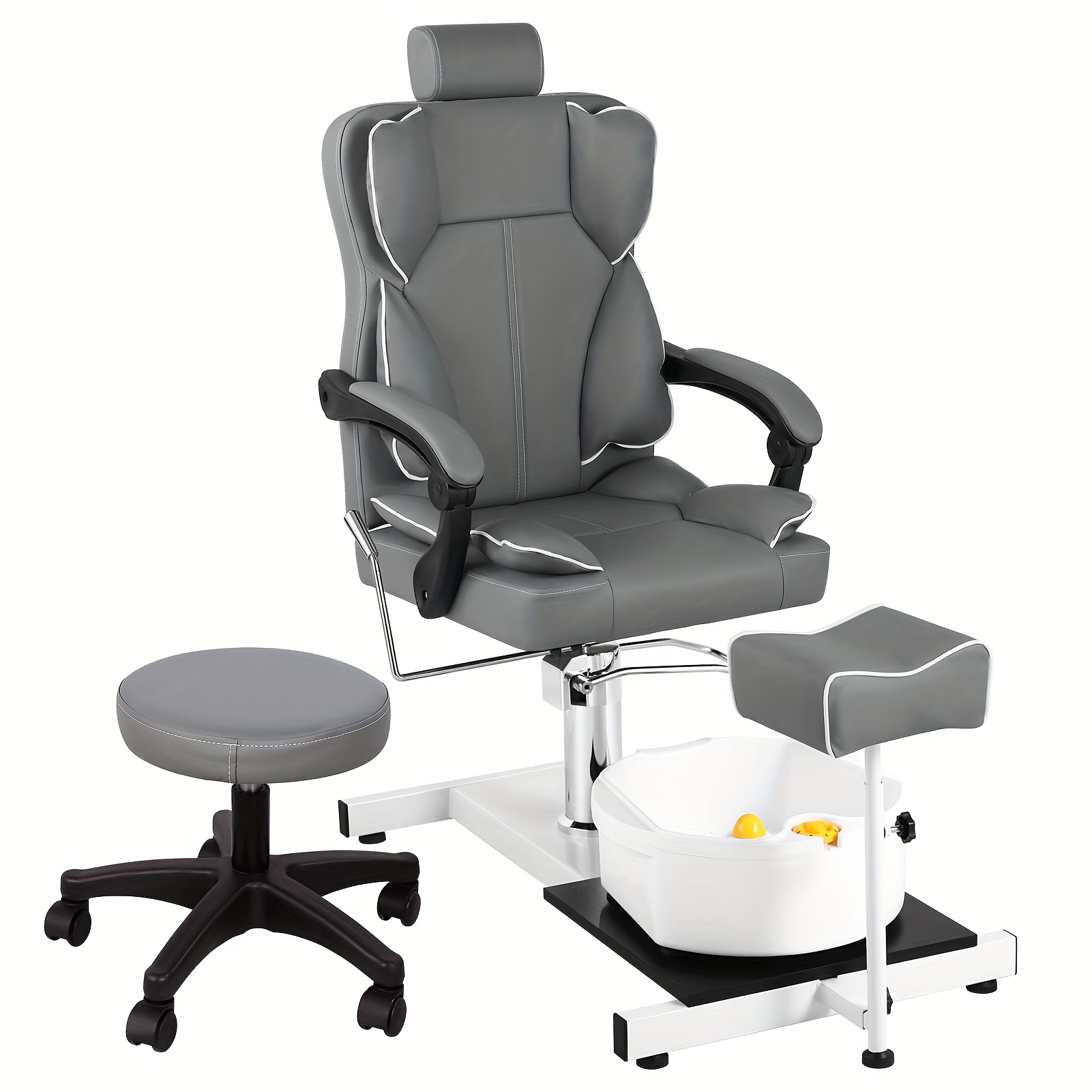 Spa Wellness Images - Kommerzieller Salon-Pediküre-Stuhl mit Fußbadbecken, SPA-Sofa für