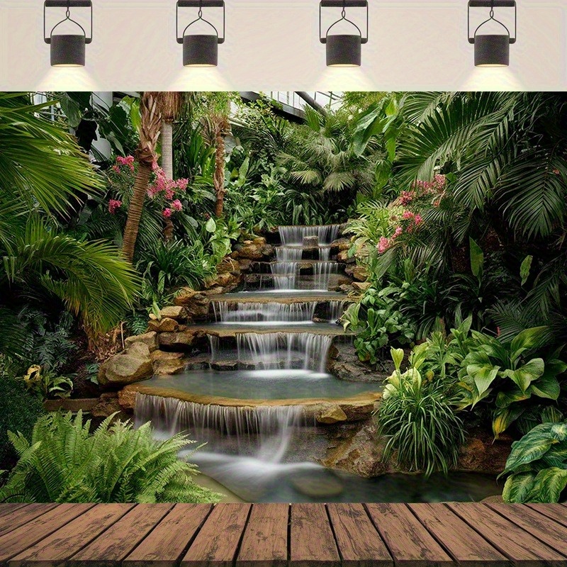Wandteppich mit Wasserfall-Gar – Spa Wellness Nature Bewertung und Preis